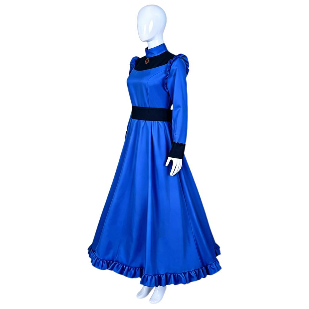 Spirited Away Yubaba Cosplay Outfit With Dress And Waist Sash For Cosplay Events And Role Playing