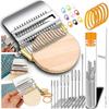 Speedweve Small Mini Darning Looms, Wooden Looms Speedweve Type Weave Tool Knit Patch Kit for DIY Crafts Mending
