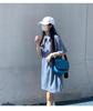 Elegant Summer Waffle Knit Polo Collar Dress - Age-Reducing, Solid Color Short Skirt for Women (2026)
