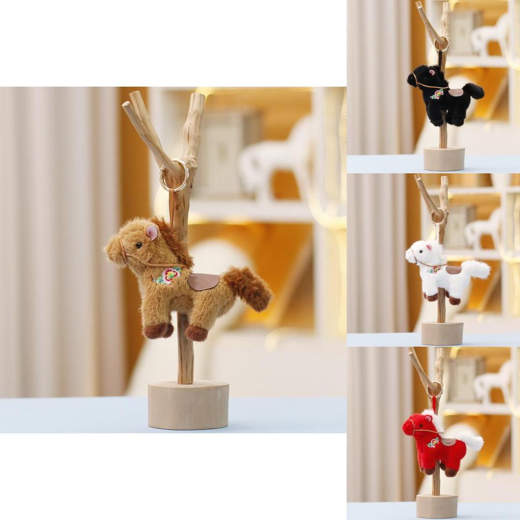 Plush Pony Keychain With Soft Short Plush For Kids And Collectors