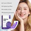 Purple Glossy Teeth Whitening Strips Gentle Clean Bad Breath Removal Dental Stains Remover 7pcs