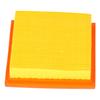 Motorrad Luftfilter 17211?KRE?9000 Quadratisch Gelb Ersatz für NXR125 XR125 XR125L 2003?2007