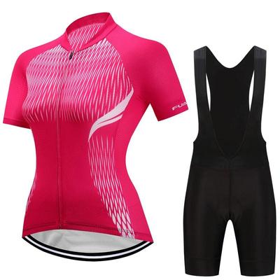 Professional Summer Short Riding Bicycle Cycling Clothing Set Women Sport Jerseys Suits