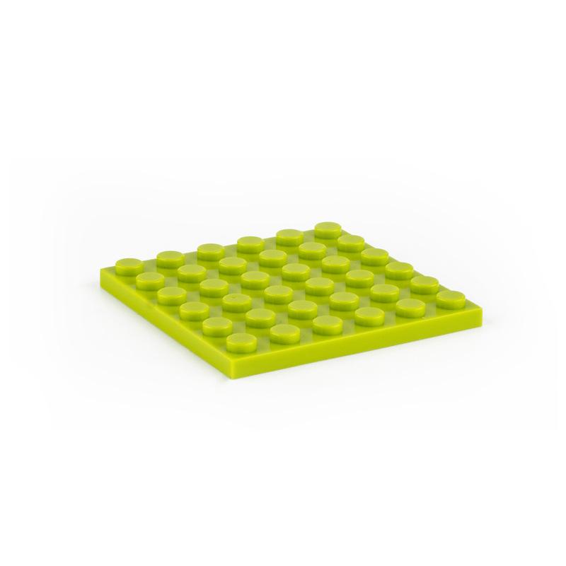 5pcs Small Particle 3958 6x6 Construction Block Bottom Plate DO IT YOURSELF Parts Buildmoc Works With Assembly Particle Creativity Gift Idea