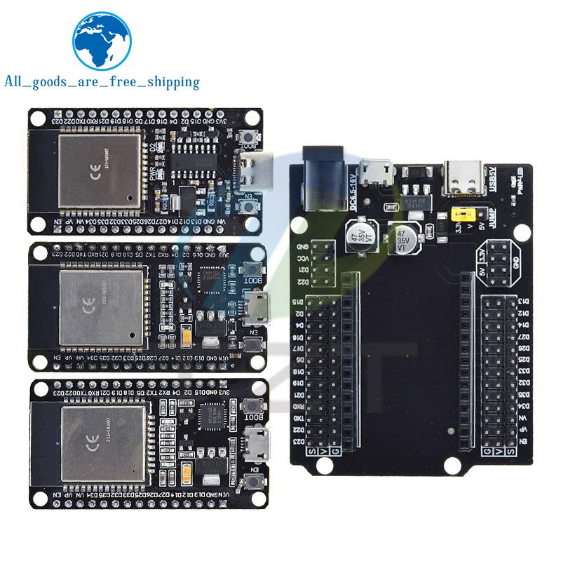 ESP32 Development Board TYPE-C USB CH340C WiFi+Bluetooth Ultra-Low Power Dual Core ESP32-DevKitC-32 ESP-32 Expansion Board
