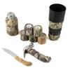 Self-Adhesive Protective Tape Wrap Tactical Camo Multi-Functional Non-Woven Fabric Stealth Tape Stretch Bandage Outdoor Hunting