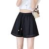 Women's Chinese Style A-line Wide-Leg Summer Sports Shorts - Slimming, Petite, Loose Fit, Thin, Five-Point Length