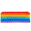 Desktop Sensory Toy Bubble Elimination Pressure Keyboard Shape Puzzle Game Toy