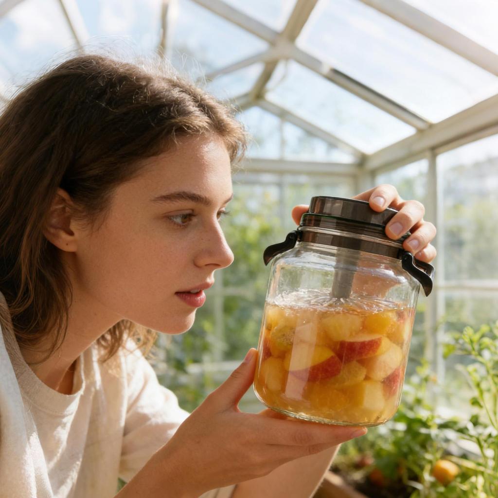 Frasco de pepinillos 5L Botella fermentadora hermética con asa Frasco para encurtidos Para elaboración de cerveza Despensa de cocina Encimera Encimera Alimentos Harina Azúcar