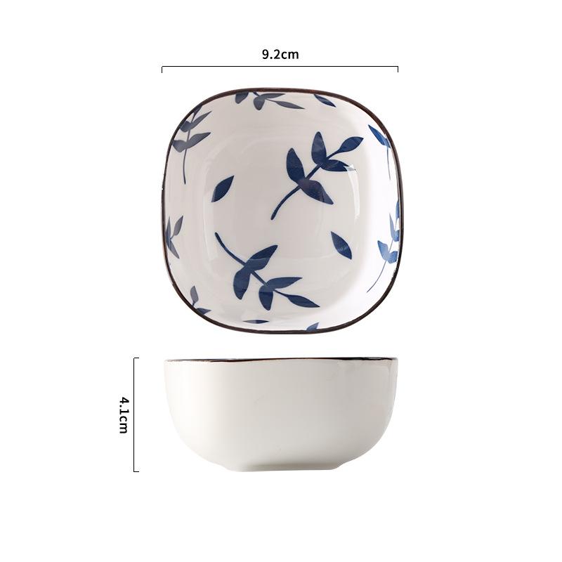 Japanische Mini Keramikteller Grill Schälchen Sashimi Sushi Sojasauce Schalen Zuhause Schreibtisch Snack Obst Dessert Teller