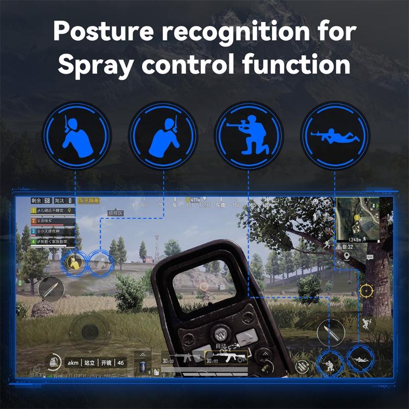 Keyboard and Mouse Adapter for Mobile Games,PUBG mobile, Game for Peace, for Call of Duty, Fornite, etc