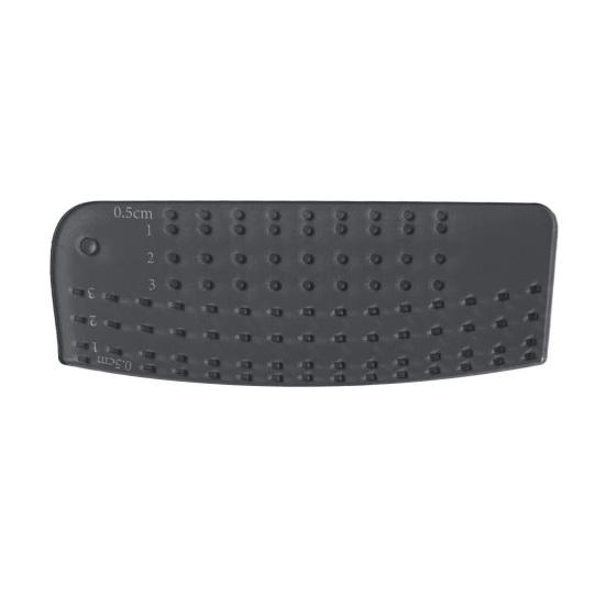 Seam Allowance Ruler Perforated Seam Gauge for Sewing Machine Hemming Quilting Ruler