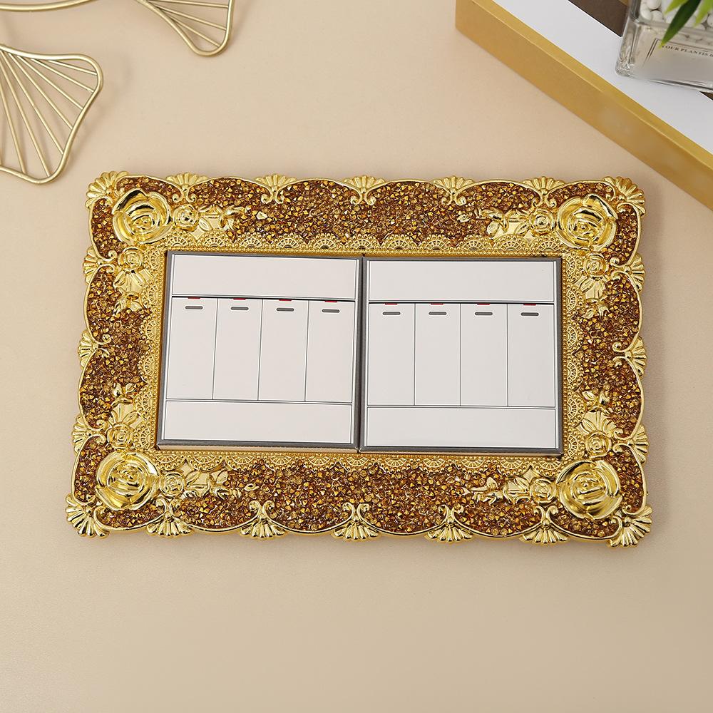 1pc 3D Self-adhesive Switch Sticker,Removable Waterproof Waterproof Sticker, Suitable For Decoration On Switch, Home Decoration