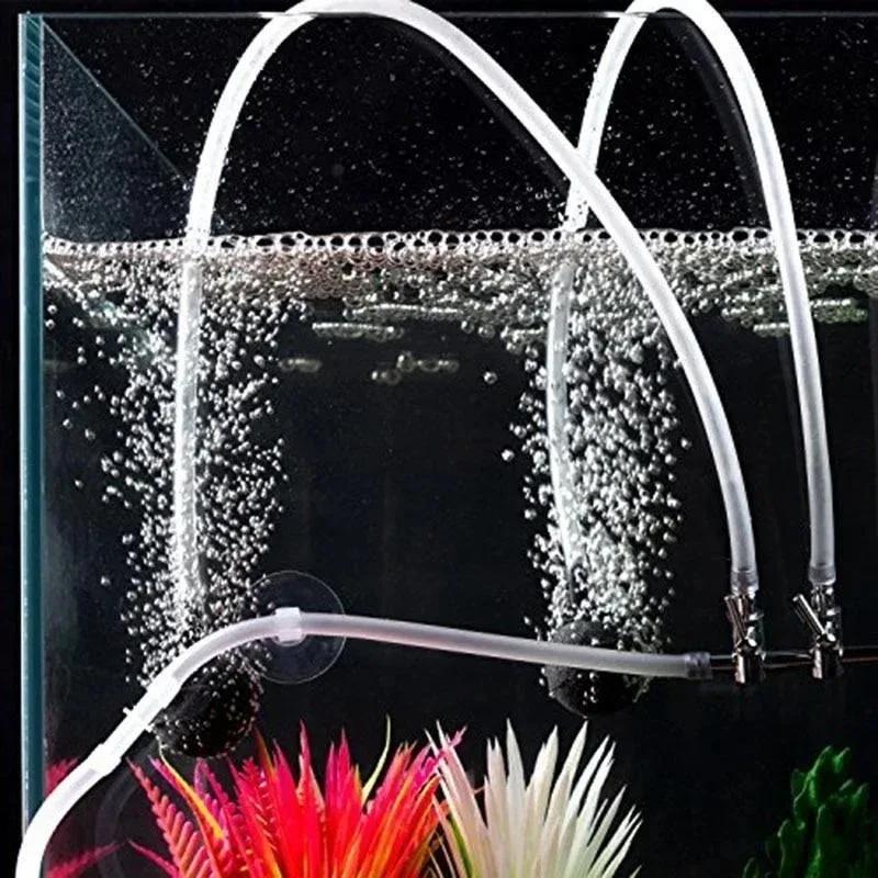 Air Pump Aquarium Accessories Hose Fish Tanks Accessories 1m/3m/5m 4*6mm Dedicated PVC Supplies Aquariums Aquatic Pet Products