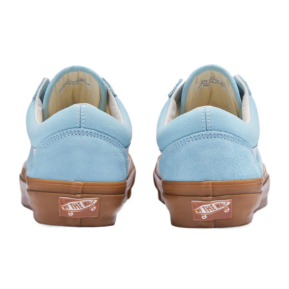 Vans LX Old Skool Comfortable Fashionable Simple Low-Top Skate Shoes Unisex Sneakers Light-Blue VN000D56CAU1