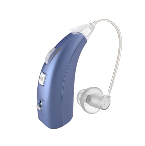 NIKEN Hearing Amplifier, Recommended by Singer Aki Yashiro, [Digital Ear Hook], Rechargeable, Made in Japan, Ultra-Lightweight (5g), Binaural, Clear S