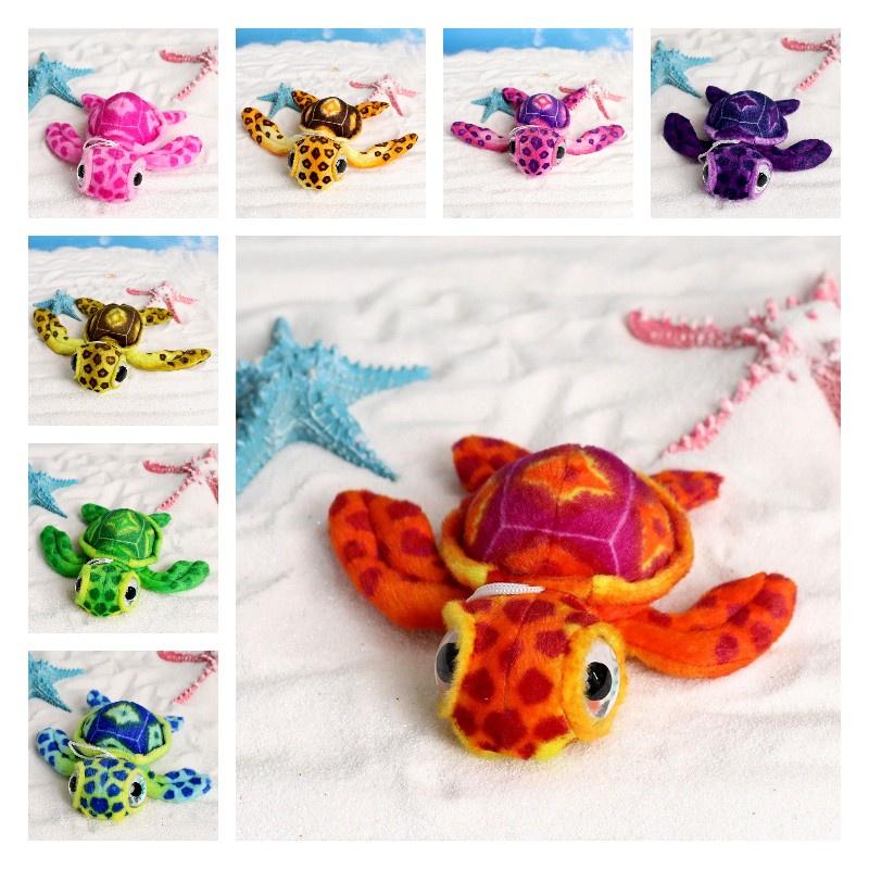 New Creative Short Plush Sea Turtle Stuffed Animal Toy For Living Room
