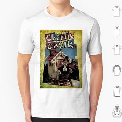 Cc Charlie Chalk Cc T Shirt Big Size 100 Cotton Pop Tv Film Cinema Classic Retro Motion English British England Kids Children