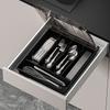 Tableware Knives Forks Spoons Partitioned Storage Box Household Dust-proof Chopstick Storage Box with Lid Plastic Storage Box