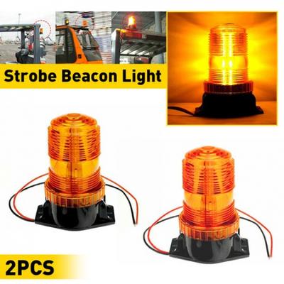 30 LED Stroboscope Gyrophares Chariot Élévateur Camion ATV Toit Ambre Avertissement d'Urgence 2X