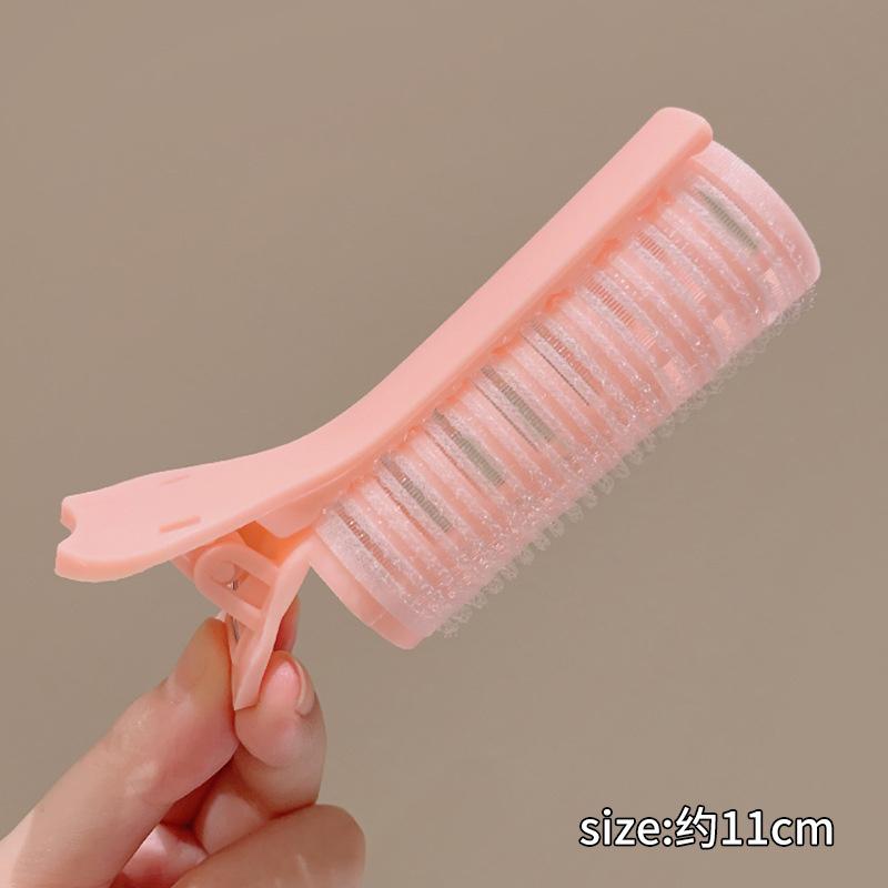 BEPAN 1/3pcs Fluffy Hair Roller Bangs Clips 2 in 1 Bangs Hair Rollers with Clip Portable Bangs Curler Volumizing Root Lifting Clips