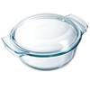 Casserole - - 1450074 - Round - Made of Borosilicate Glass - 5.1 Liters - Suitable for Freezer and Microwave