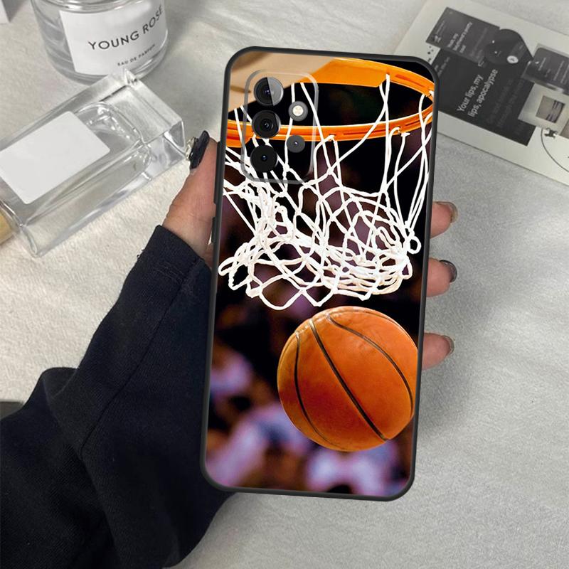 Basketball Case For Samsung Galaxy A56 A36 A16 A33 A13 A23 A52 A32 A12 A54 A34 A14 A53 A15 A35 A55 A17