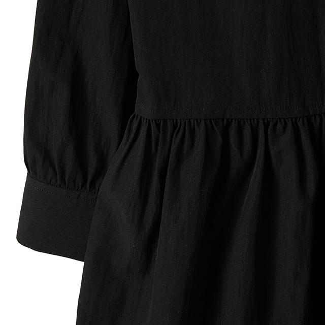Rap-Decorated Pintuck Shirring Mini Dress Ar1Wo363