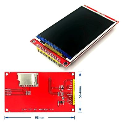 3.5 Inch TFT LCD Module with Touch Panel ILI9488 Driver 320x480 SPI Port Serial Interface (9 IO) Touch Ic XPT2046 for Ard Stm32