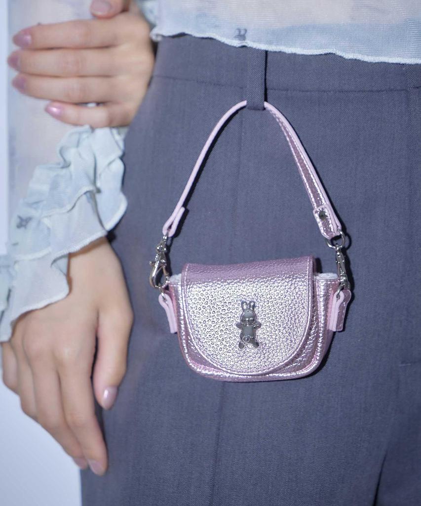 MILKFED. x LANIE USAGI MINI POUCH 103244054011 PINK ONE SIZE