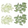Acrylic Beads Green Acrylic Leaf Beads Transparent Charms Leaf Shape Beads  Women