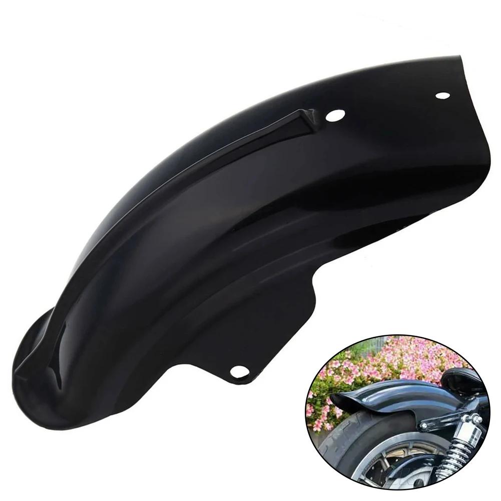 1pcs Black ABS Plastic Motorcycle Rear Fender Mudguard Protector Cover for Harley Davidson 883 XL1200 Bobber Race Racer 2025 New