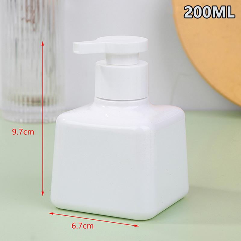200/300Ml Press Pump Bottle Liquid Lotion Dispenser Plastic Refillable Bottles Empty For Travel Shower Gel Soap Container