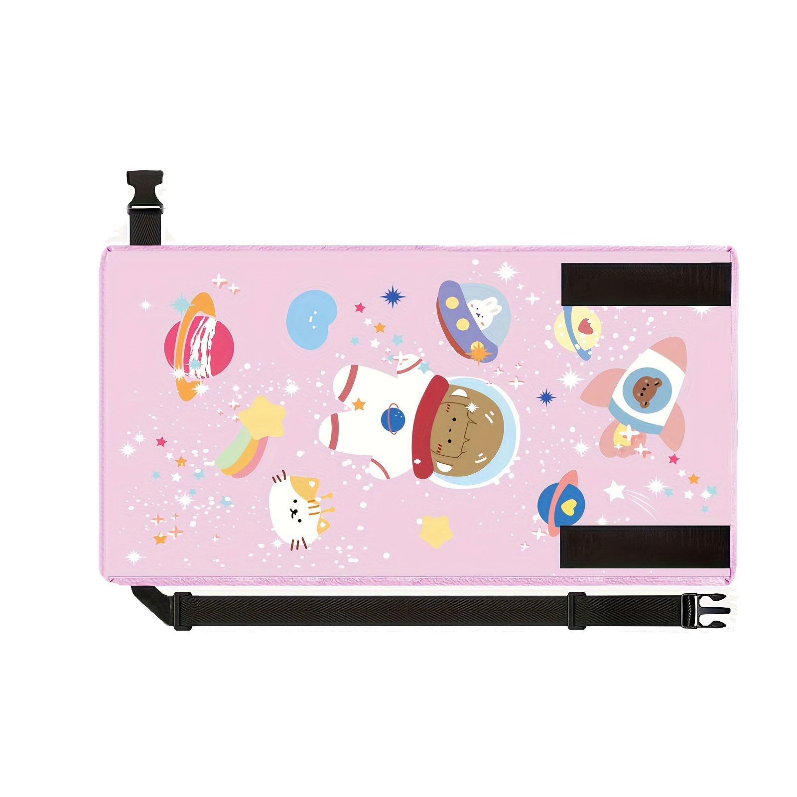 

Детская дорожная кровать-самолет с педалями, переносная дорожная подставка для ног, гамак, детская кровать, удлинитель сиденья в самолете, подставка для ног для детей розовый