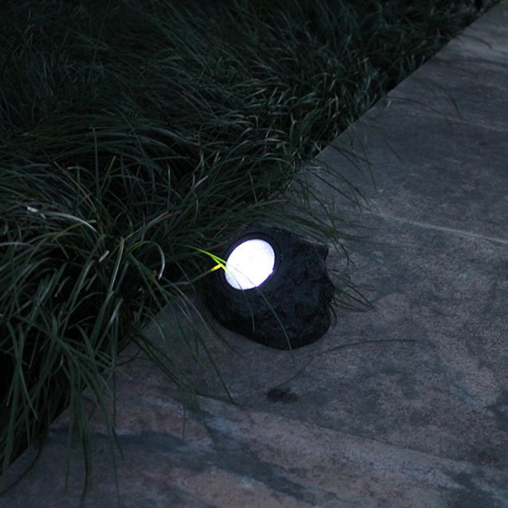 Outdoor Solar Power Light LED Waterproof Garden Lamp Imitation Stone Lamp Garden Lawn Decorations