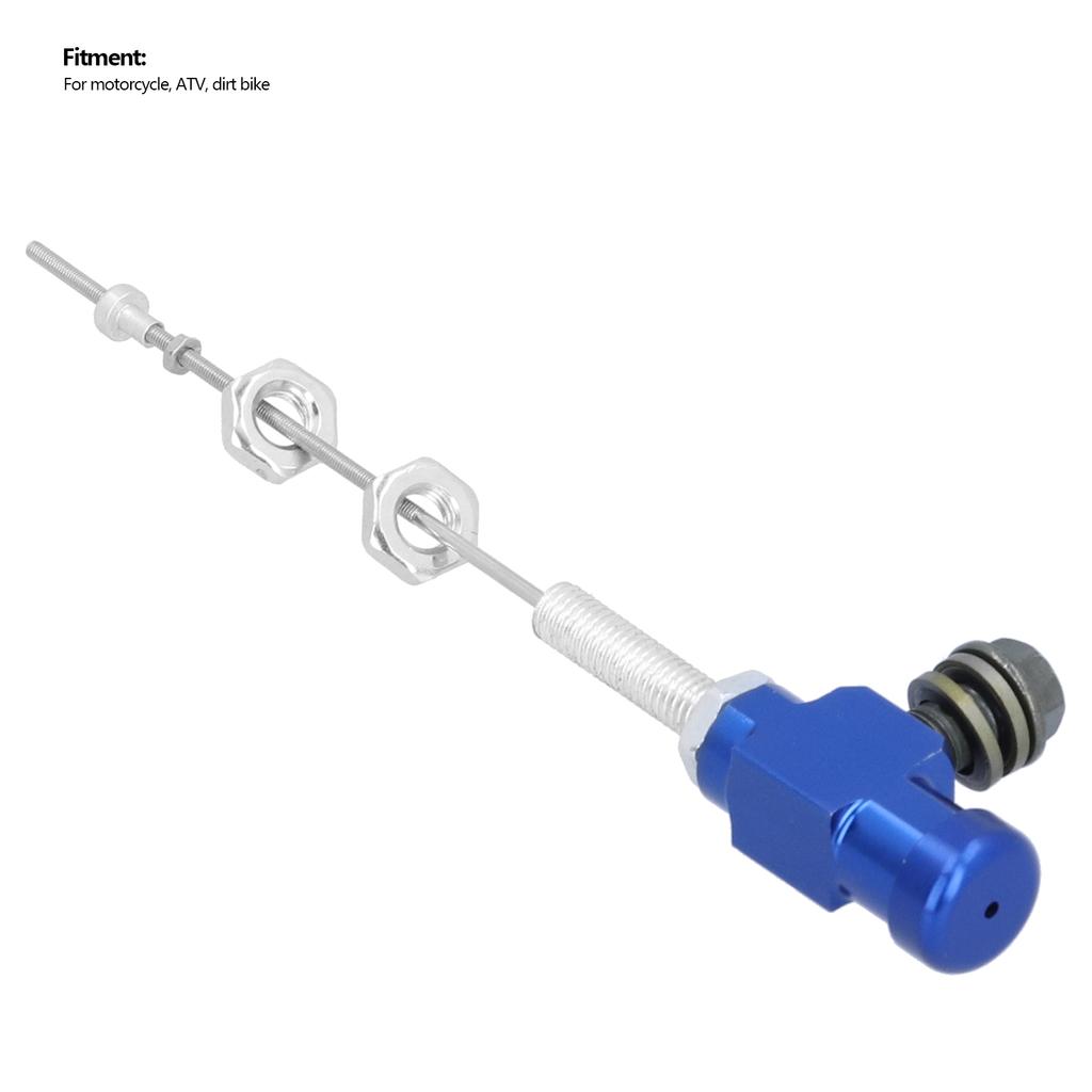 Hydraulic Clutch Master Cylinder Rod Brake Pump M10x1.25mm Aluminium Alloy for Motorcycle ATV Dirt BikeBlue