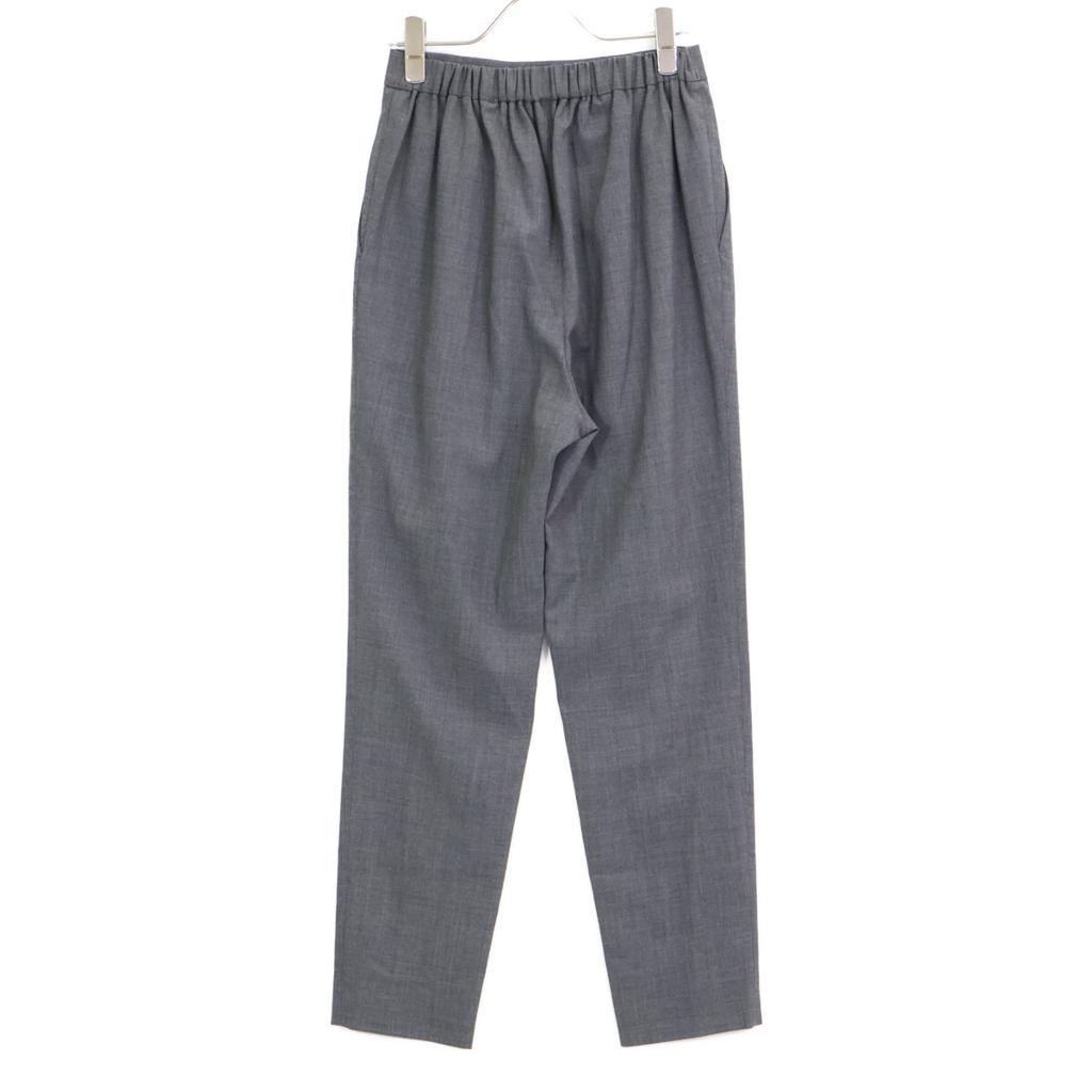 ENFOLD [Excellent Condition/22 Stainless Steel] 300FS131-2530 Wool Trousers with Elastic Jodhpur Pants/ Bottoms 36 grayUsed
