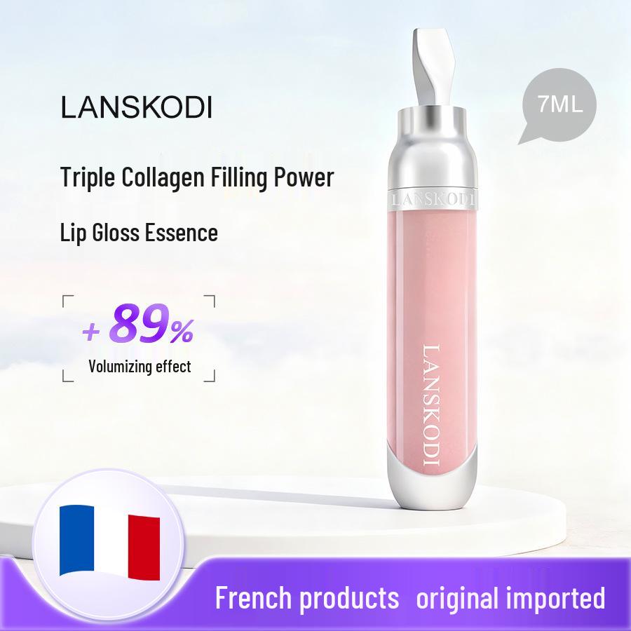 LANSKODI France Lip Repair Essence: Moisturizing, Nourishing, Hydrating Lip Balm 7ml - Reduces Lip Lines