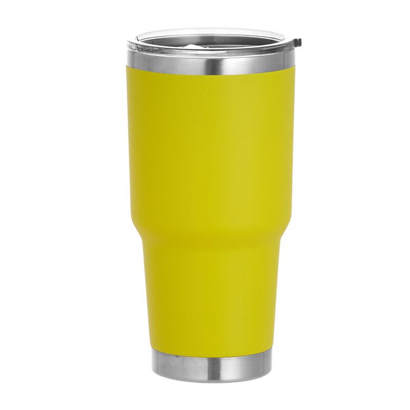 30oz 304 Stainless Steel Vacuum Insulated Car Cup with Powder Coating.