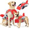 Anti-Choke Dog Life Jacket with Leash Attachment for Medium To Large Pets