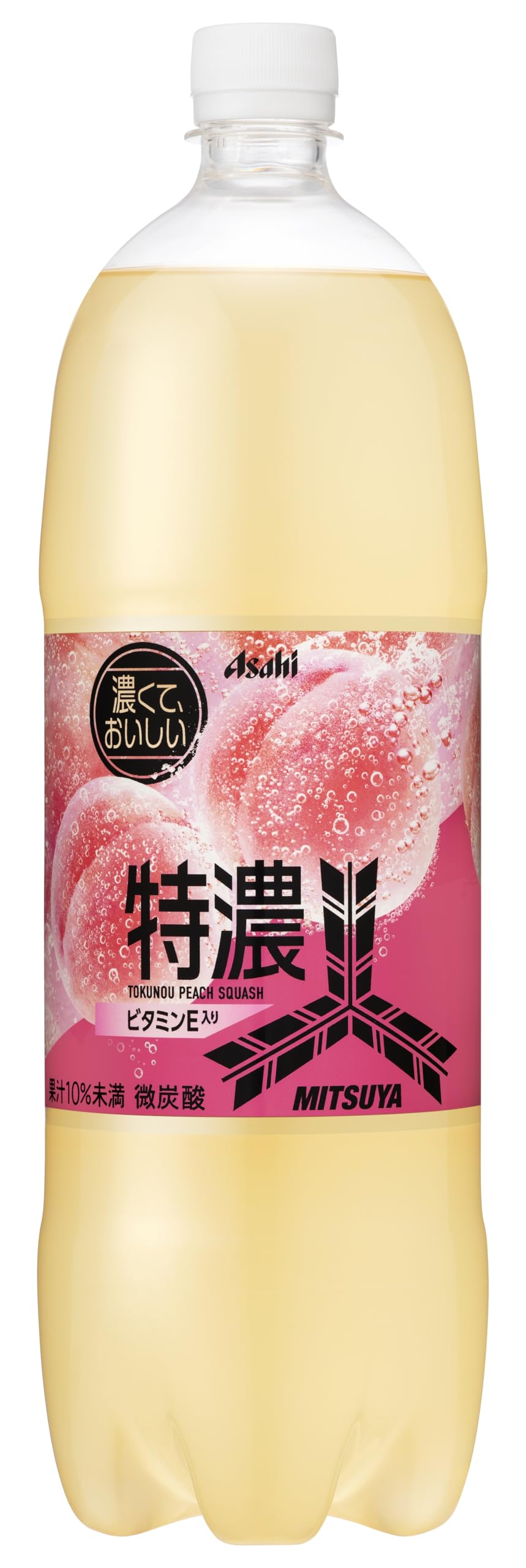 

Asahi Beverages Mitsuya Tokuno Peach Squash 1,5 л x 8 бутылок [Сидр]