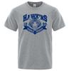 Hawkins Middle School Tigers Funny Printed T-Shirts For Loose Cotton Clothing O-Neck Breathable Oversize Short Sleeve Tshirt
