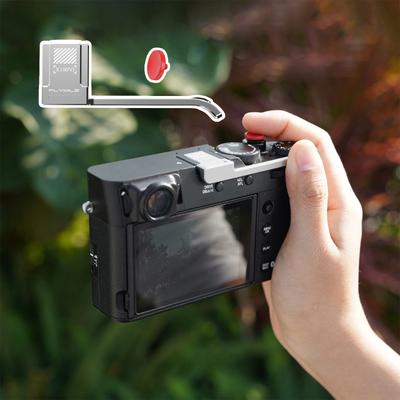 Metalen Duim Omhoog Grip met Hot Shoe Cover voor Fuji X100 VI Camera Aluminiumlegering Duimgrip Antislip Vervangingsaccessoires
