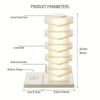 1PC Smart LED Desk Lamp USB Powered Touch Control Desk Lamp DIY Rotating RGB Ambient Light Dimmable 15W Wireless Fast Charging