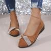 Mocassini Sneakers da Donna Taglie Forti con Punta Acuta e Tacco a Zeppa - Primavera 2024