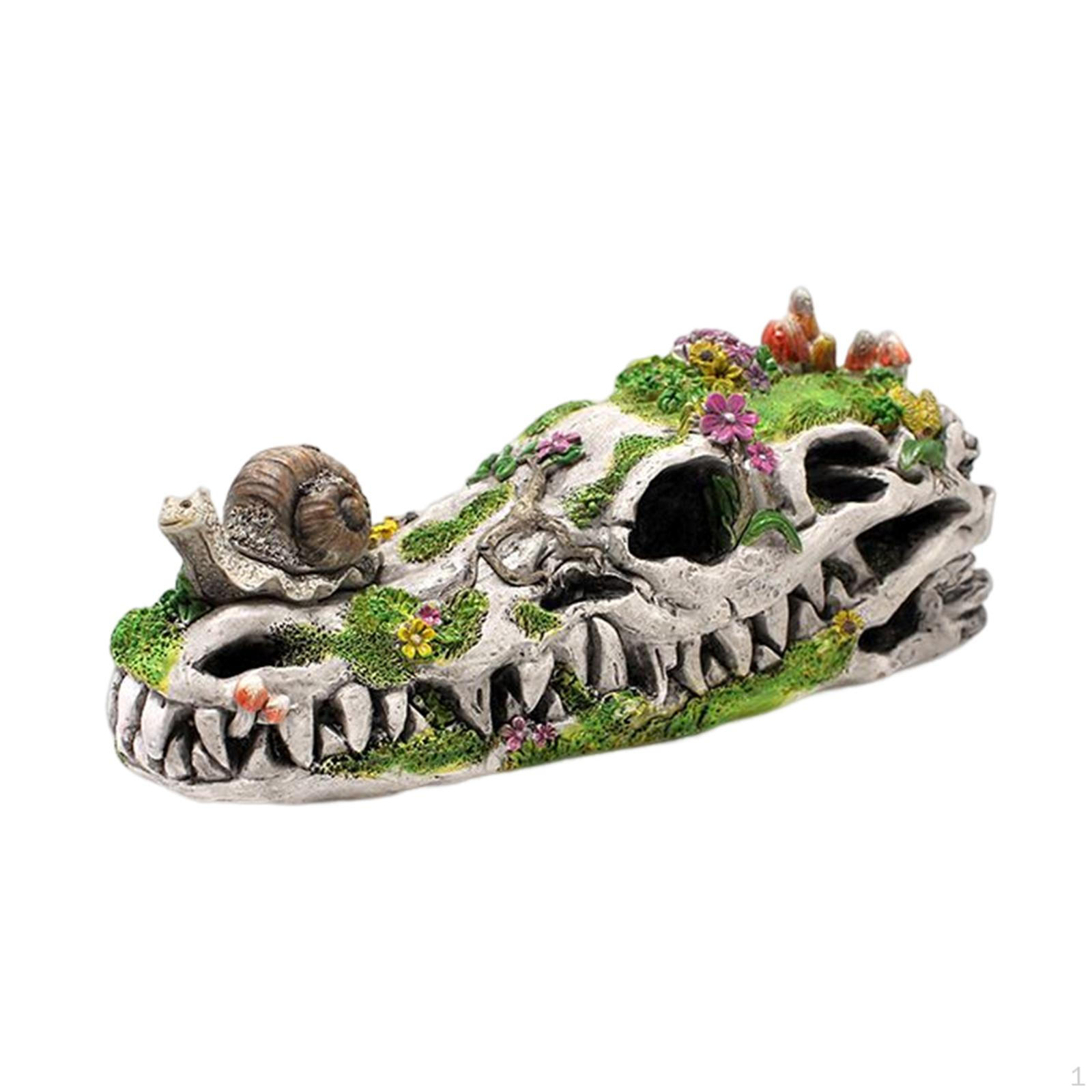 Simulation Garden Animal Statue Figurine Sculpture Ornament Resin for Backyard