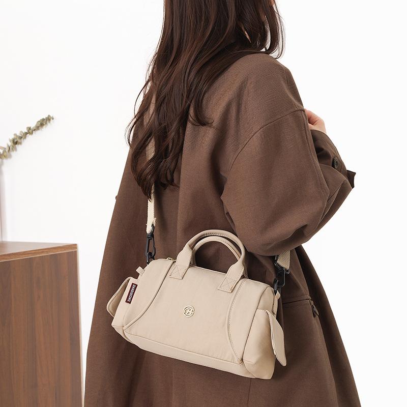 Small Square-shaped Water-resistant Shoulder Bag, Casual Cross-body Bag, Lightweight Handbag for Women