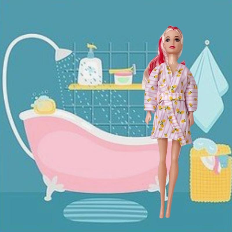 4 Sets/Pack Doll Clothes Handmade Fashion Casual Suit Outfits Coat Clothing Accessories for 11.5in/30cm Dolls Toys For Children