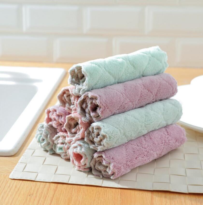 Weiches Geschirrtuch, Mikrofaser, für Küche, super saugfähige Handtücher, Haushalt, neue Reinigung