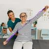 Stretching Strap Yoga Strap for Physical Therapy, 10 Loop Yoga Strap for Stretching Not-Elastic Exercise Stretch Strap
